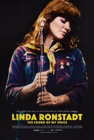 Linda Ronstadt: The Sound Of My Voice (2019) Large Movie Poster 27x40 -