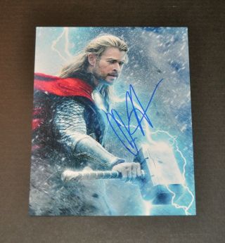 Chris Hemsworth Signed / Autographed 8x10 Photo Thor Avengers 2