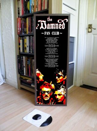 The Damned Fan Club Promo Poster,  Lyric Sheet,  Sex Pistols,  Pleasure,  Etiquette