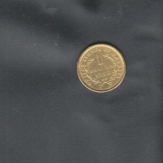 1850 Usa Gold Dollar Coin
