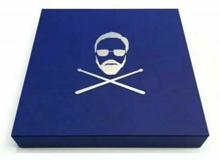 Roger Taylor - Signed Drum Head Box Set Gangsters Vinyl Queen Freddie Mercury