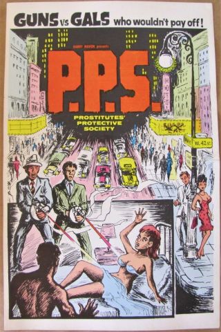 P.  P.  S.  Prostitutes Protective Society Barry Mahon Sexploitation Movie Pressbook