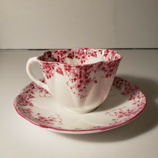 Shelley Dainty Pink Teacup And Saucer