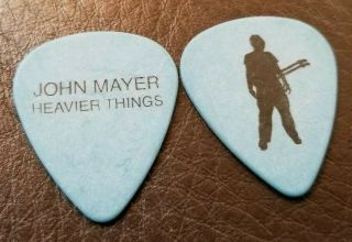 2003 John Mayer Signature Blue Guitar Pick Heavier Things Tour