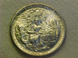 1934 TEXAS CENTENNIAL Commemorative Half Dollar High Au - Unc coin 3