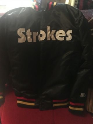 The Strokes Future Present Past Starter Jacket.  Mens Medium.