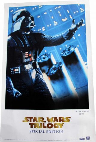 Star Wars Trilogy Special Edition Movie Poster Limited Edition Of 5000 Prints