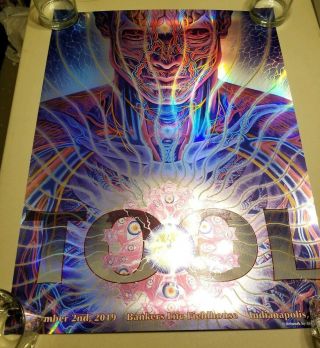 Tool Band Poster Alex Grey Indianapolis 11/02/19 Indiana Indy 594/800