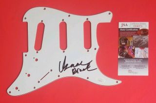 Modest Mouse - Isaac Brock Signed Fender Strat Guitar Pickguard With Jsa
