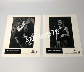 Alanis Morissette Photo Press Promo 8x10 1999 - 2 Set