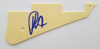 Rob Halford Signed Les Paul Guitar Pickguard Judas Priest Legend Autograph