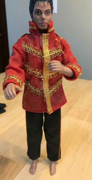 Vintage 1984 Michael Jackson Beat It Outfit 12 " Doll Action Figure