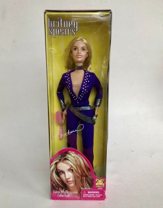 Britney Spears 2001 Rare Purple Jumpsuit Video Performance Fashion Doll 2001