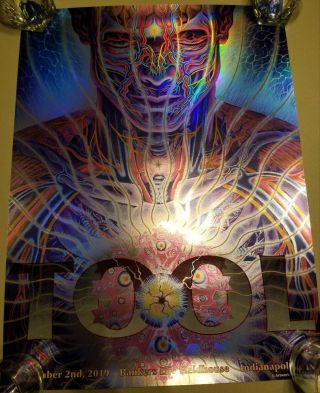 Tool Band Poster Alex Grey Indianapolis 11/02/19 Indiana Indy 592/800