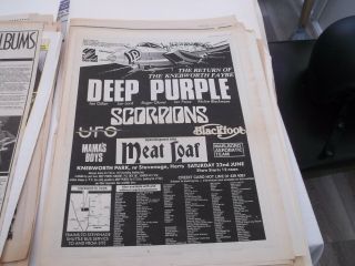 Knebworth 1985 The Return Og Deep Purple,  Meatloaf,  Ufo,  Mamas Boys,  Scorpions