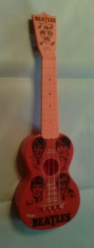 1964 Beatles Four Pop Toy Guitar By Mastro