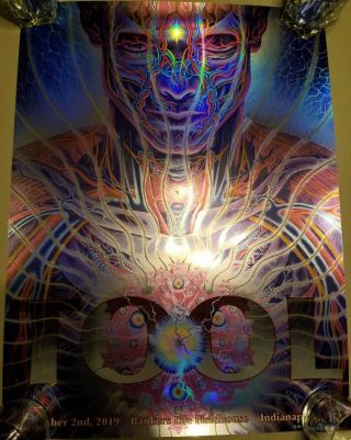 Tool Band Poster Alex Grey Indianapolis 11/02/19 Indiana Indy 593/800