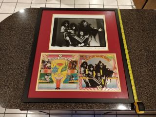 Kiss Framed Hotter Than Hell Photo,  Album Promo Unique Gorgeous