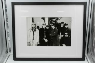 Rare Velvet Underground & Nico,  W/ Andy Warhol Photo