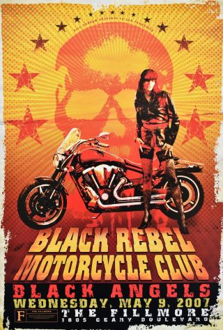 Black Rebel Motorcycle Club W/ Black Angels F873 Fillmore