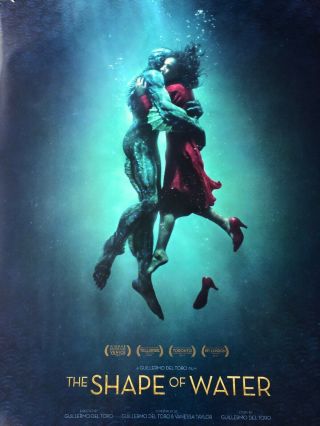 The Shape Of Water Movie Poster 27x40 D/s