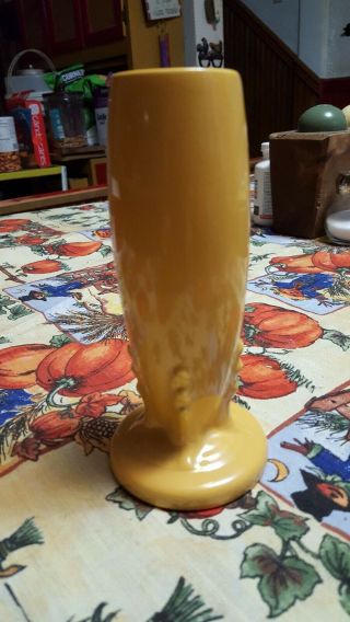 Vintage Fiesta Yellow Bud Vase Fiestaware Homer Laughlin Hlc