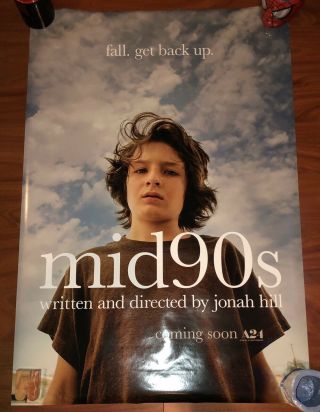 Mid 90s Theatrical Movie Poster Double Sided 27” X 40”