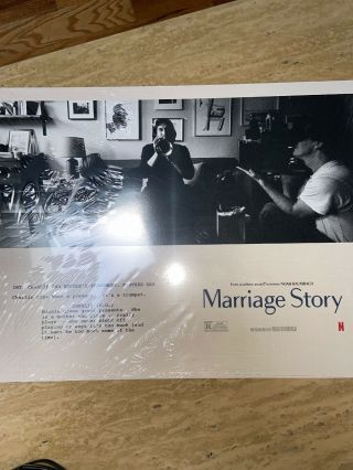Marriage Story Lobby Cards Complete Set - Scarlett Johansson,  Adam Driver
