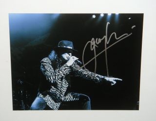 Michael Schenker Singer Gary Barden Signed 8x10 Photo