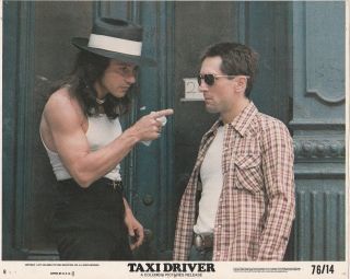 Taxi Driver " Robert De Niro " 1976 U.  S.  8x10 Mini Lobby Card 8