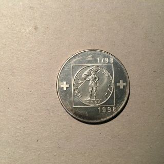 Switzerland 20 Francs 1998 Proof Km 80 Unc.