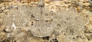 Waterford Crystal Ships Decanter Stopper Lismore Ireland Signed 3