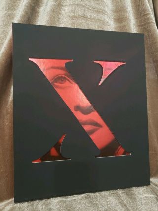 Madonna Madame X Vip Gift Tour Book W/ Laminate.