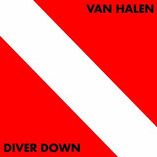 Van Halen Diver Down Album Cover 24 X 24 " Poster