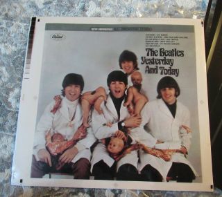 Beatles Ultra Rare 1966 Yesterday & Today Orig Color Keys & 4 Color Separations
