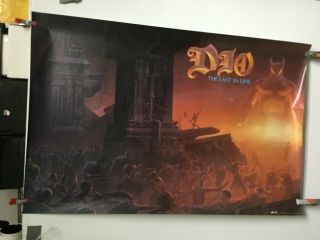 Dio “the Last In Line”.  1984 Promo Poster