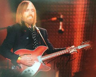 Tom Petty Rich Color Hand Signed Autographed 8x10 Photo W/
