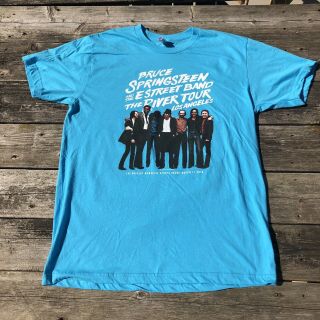 Bruce Springsteen 2016 The River Tour Mens T Shirt The E Street Band Concert Xl