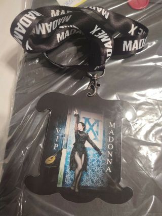Madonna Madame X Tour Vip Book,  Vip Badge,  Ticket Stub
