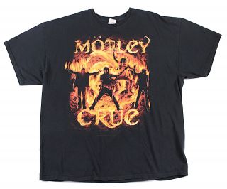 Motley Crue 2013 Intimate Evening In Hell Las Vegas Concert T - Shirt 2xl