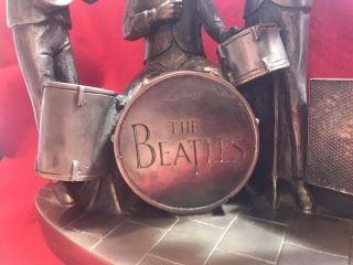 The Beatles,  Statuette,  hand crafted in cold cast bronze. 3