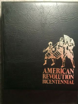 1977 Fleetwood American Revolution Bicentennial Fdc/cachets Album Binder