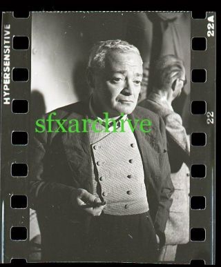 1954 Beat The Devil Peter Lorre Camera Photo Negative 3 By Famous Photographer