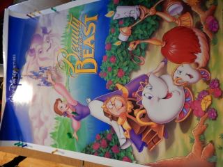 Beauty And The Beast Walt Disney One Sheet Ds Movie Poster