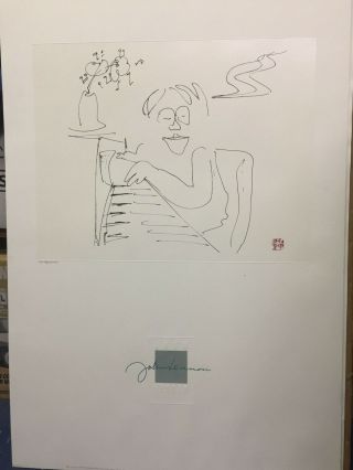 John Lennon Limited Bag One Lithograph Art Print Baby Grand - Numbered 3438/5000