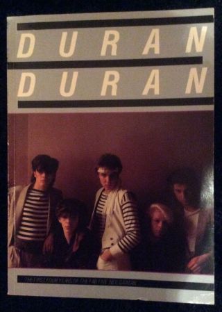 Duran Duran The First Four Years Book Signed By Neil Gaiman - Lovely