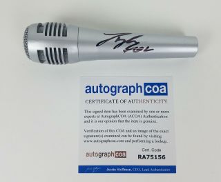 Florida Georgia Line Tyler Hubbard Autographed Signed Microphone Acoa