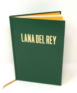 Lana Del Rey Endless Summer Tour Lyric Book Born To Die Paradise Ultraviolence