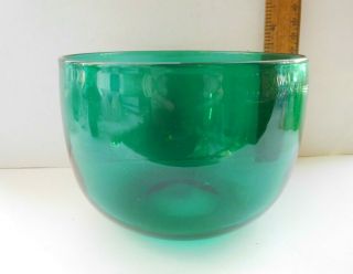 Late Georgian Early Victorian Bristol Green Finger Bowl? 1815 To 1840s