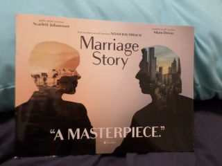 A Marriage Story Booklet With Pictures Scarlett Johansson Adam Driver